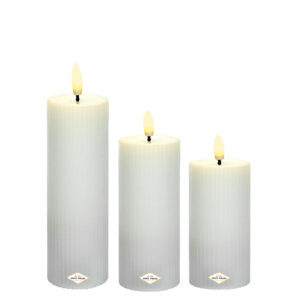 Świeca LED 25/PHN 15 cm KARBOWANA