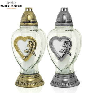 Znicz L1510 BIAŁE RÓŻA