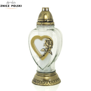 Znicz L1510 BIAŁE RÓŻA