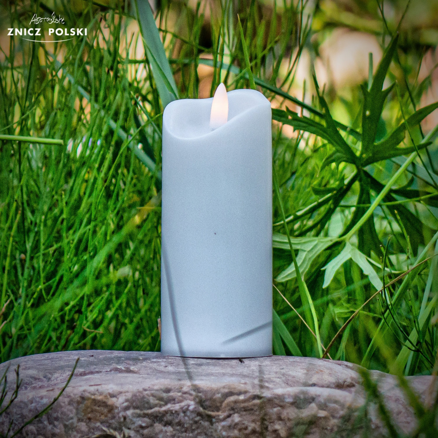 Wkład świeca LED 1/20, 2/20, i 3/20 WAX biały