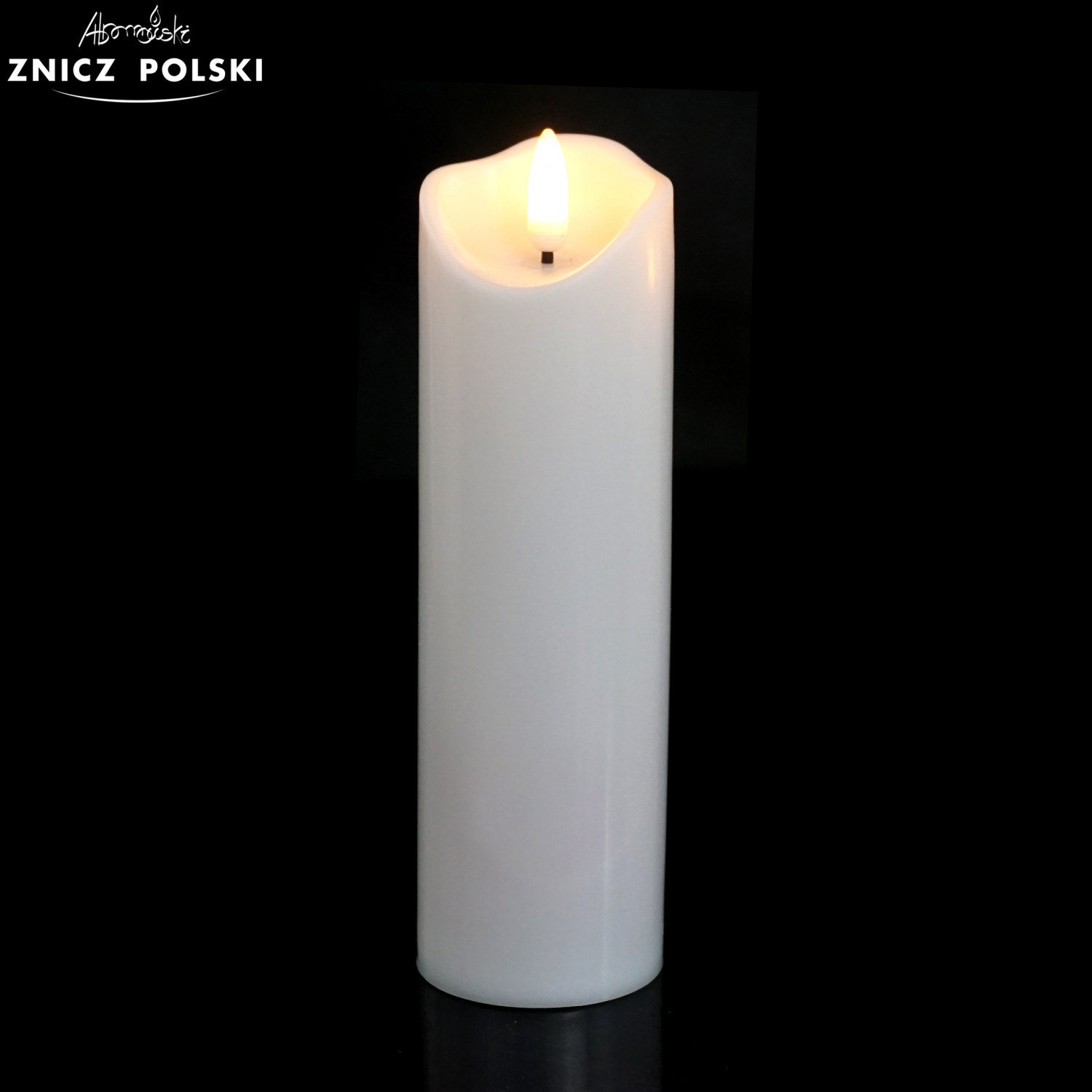 Wkład świeca LED 1/20, 2/20, i 3/20 WAX biały