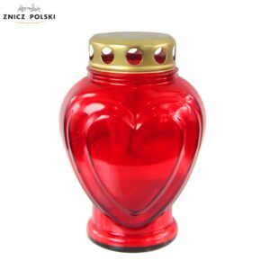 Znicz zalewany SERCE