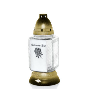 Znicz Z479 SATYNA RÓŻA TACIE