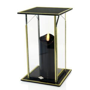 Znicz GLASS C i CK czarny