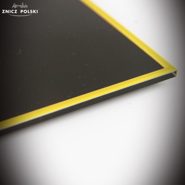 Znicz GLASS C i CK czarny