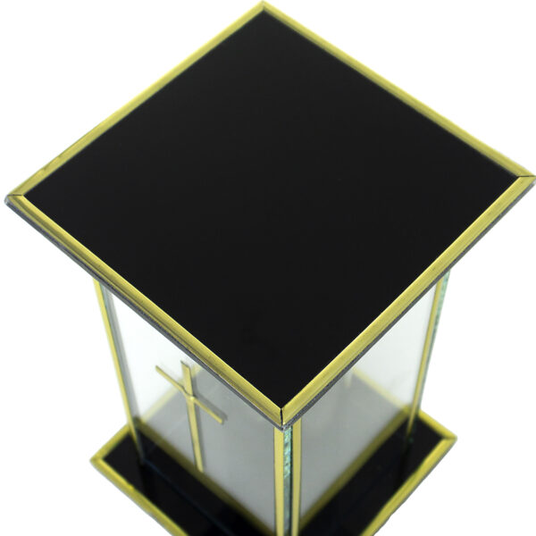 Znicz GLASS C i CK czarny