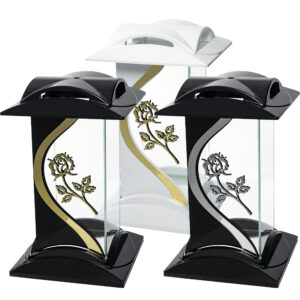 Znicz KWADRAT PC8 FALA RÓŻA