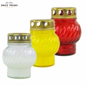 Znicz szklany zalewany S125