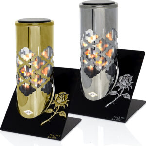 Znicz solarny PARIS B SOLAR RÓŻA