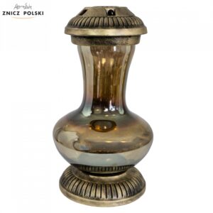 Znicz żywiczny WAZON MAX złoty