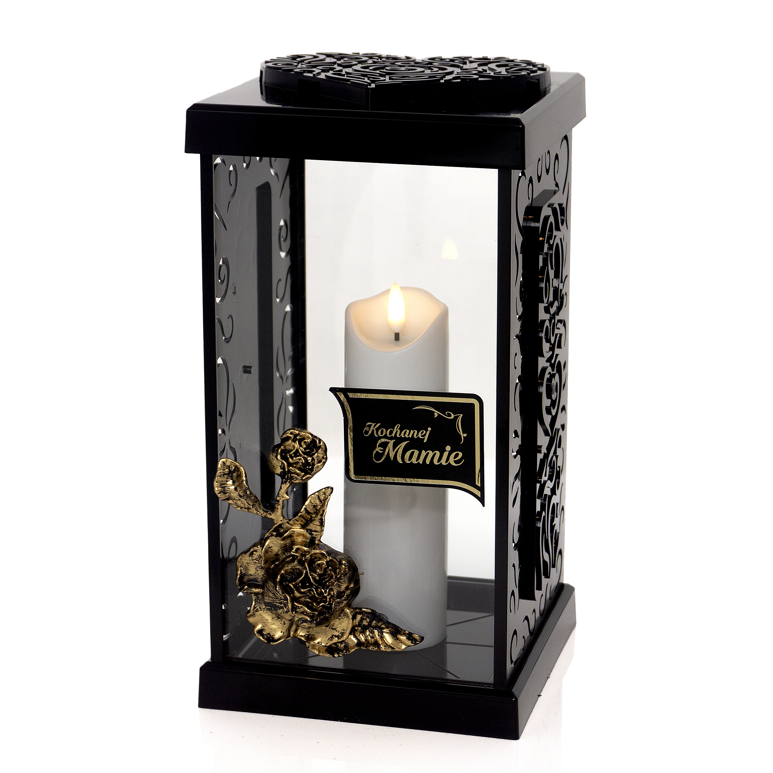 Znicz LATARNIA GRACJA RÓŻA MAMIE