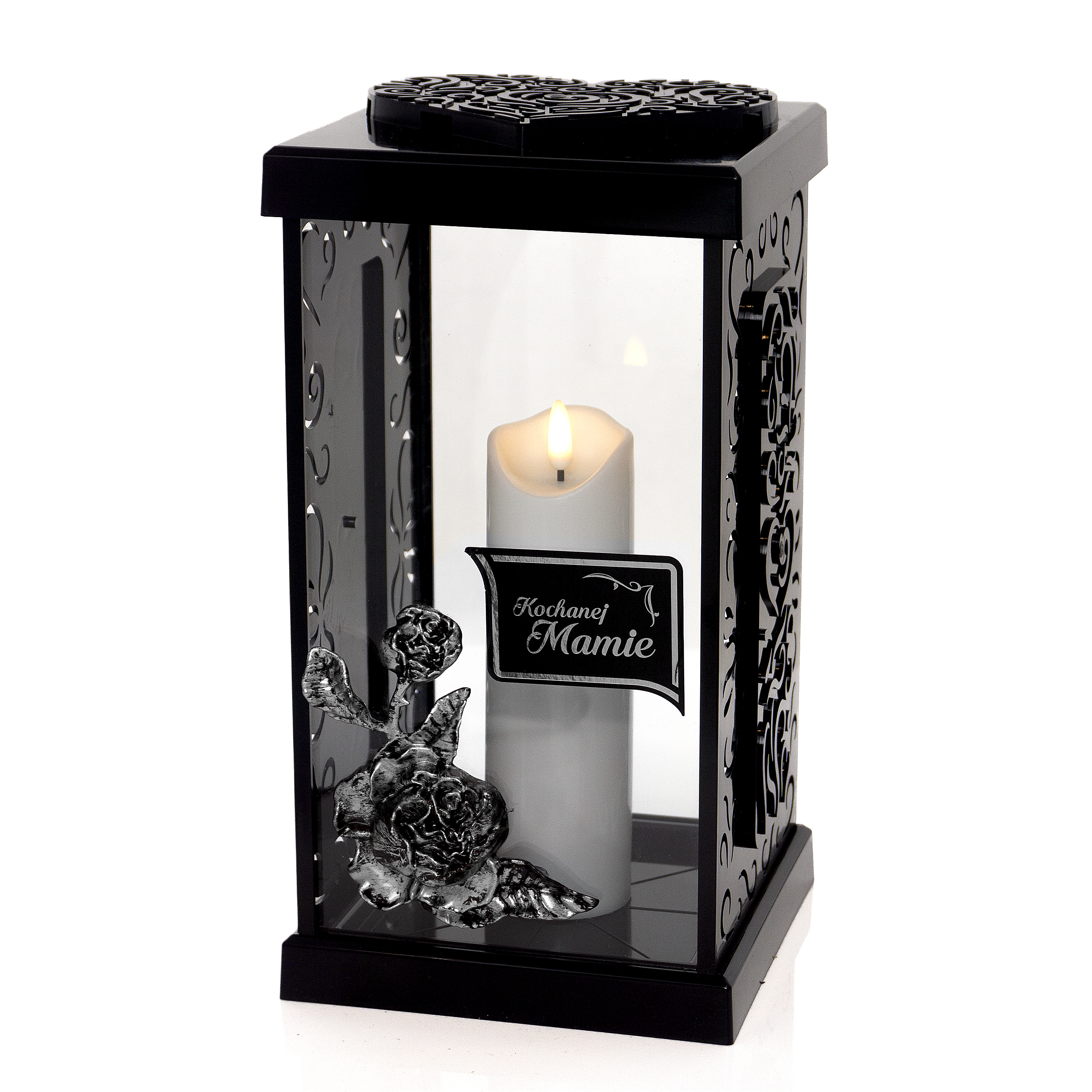 Znicz LATARNIA GRACJA RÓŻA MAMIE