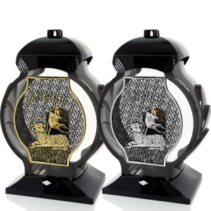 Znicz wielkanocny OB BARANEK ALLELUJA czarny