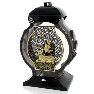 Znicz wielkanocny OB BARANEK ALLELUJA czarny