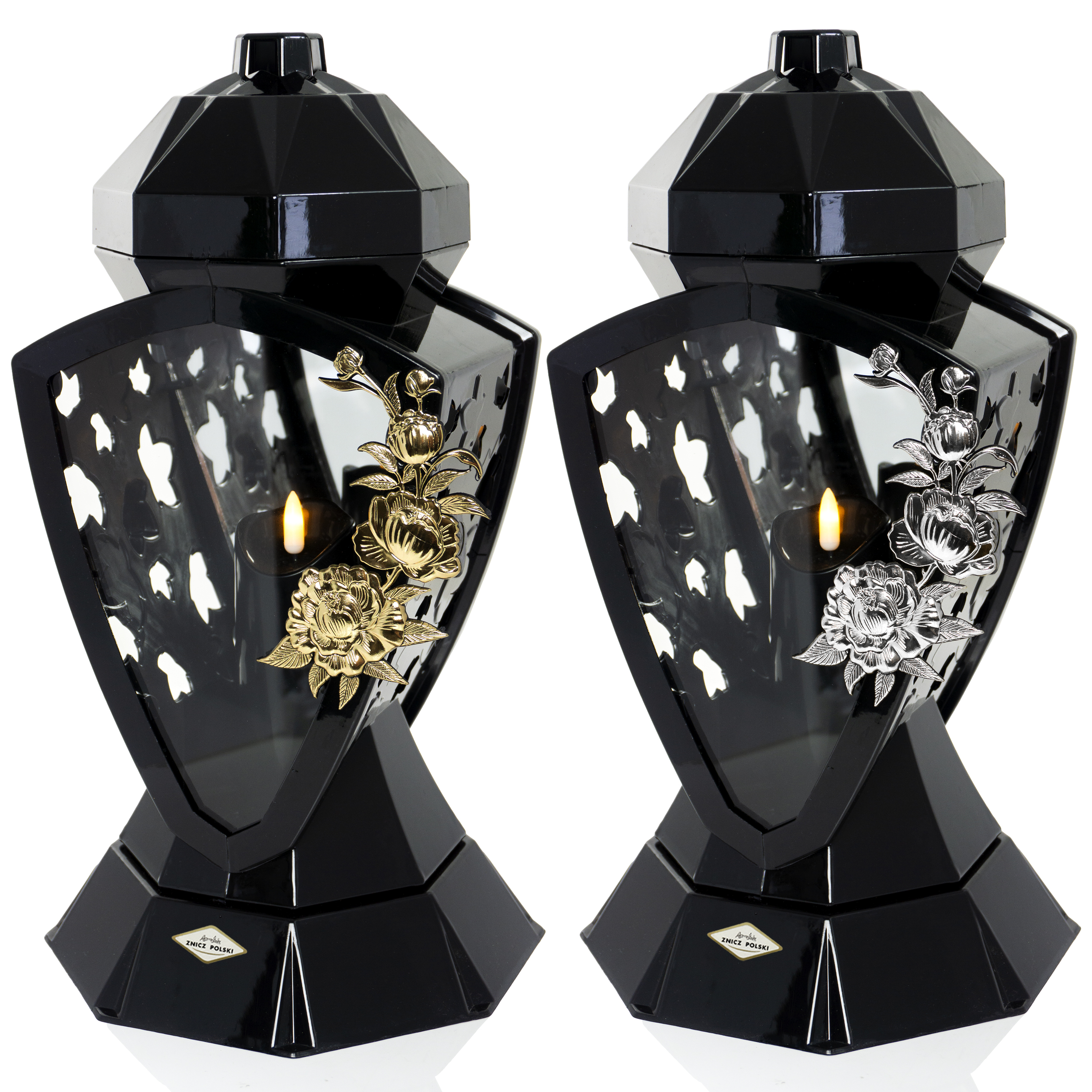 Znicz WAZON 11 LUSTRO RÓŻA