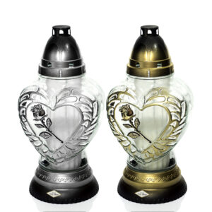 Znicz Z577 SERCE RÓŻA