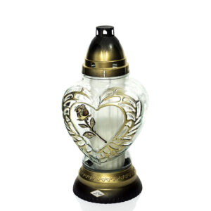 Znicz Z577 SERCE RÓŻA