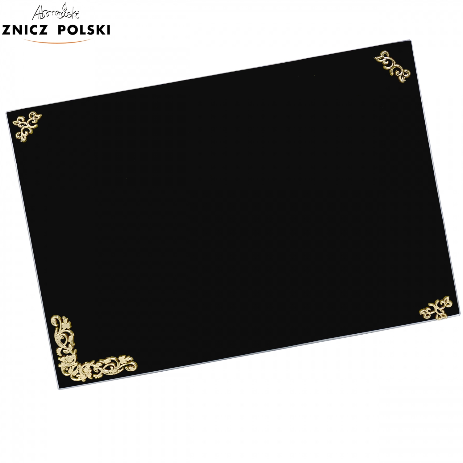 Podstawka GLASS DEKOR czarna