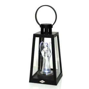 Znicz latarenla LED z ANIOŁKIEM