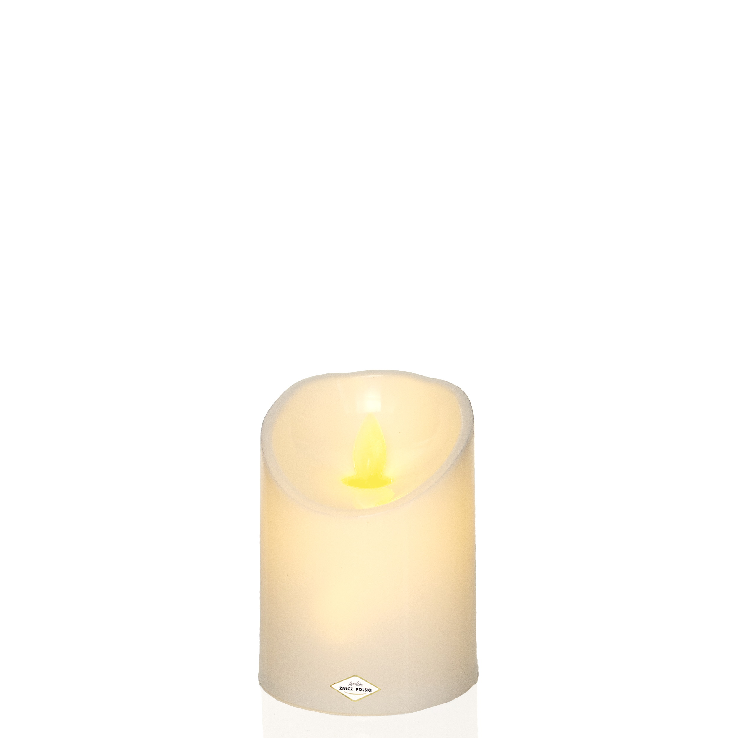 Wkład LED świeca MQL012 biała 10cm