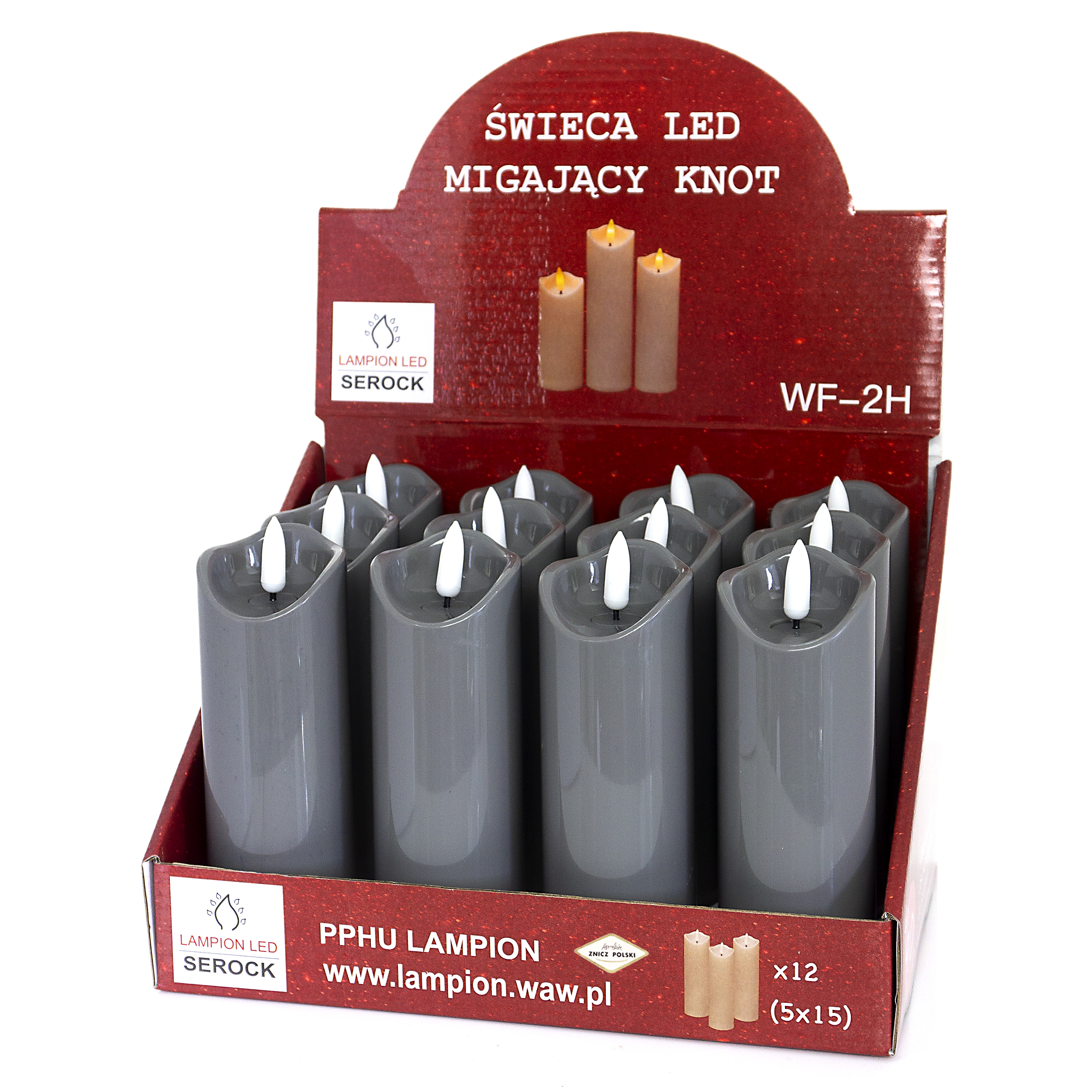 Wkład LED GRAY 15cm display