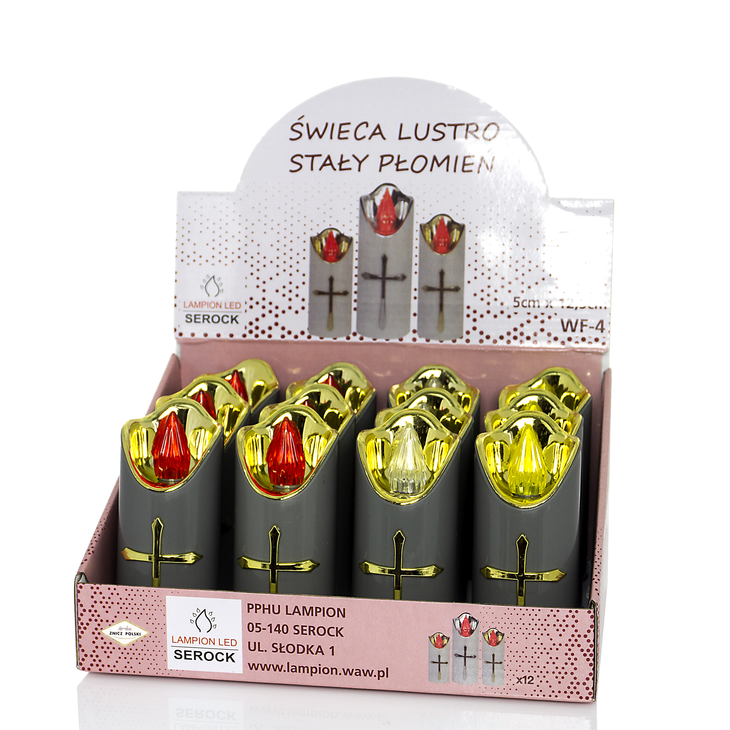 Wkład LED GRAY GOLD 12,5cm display