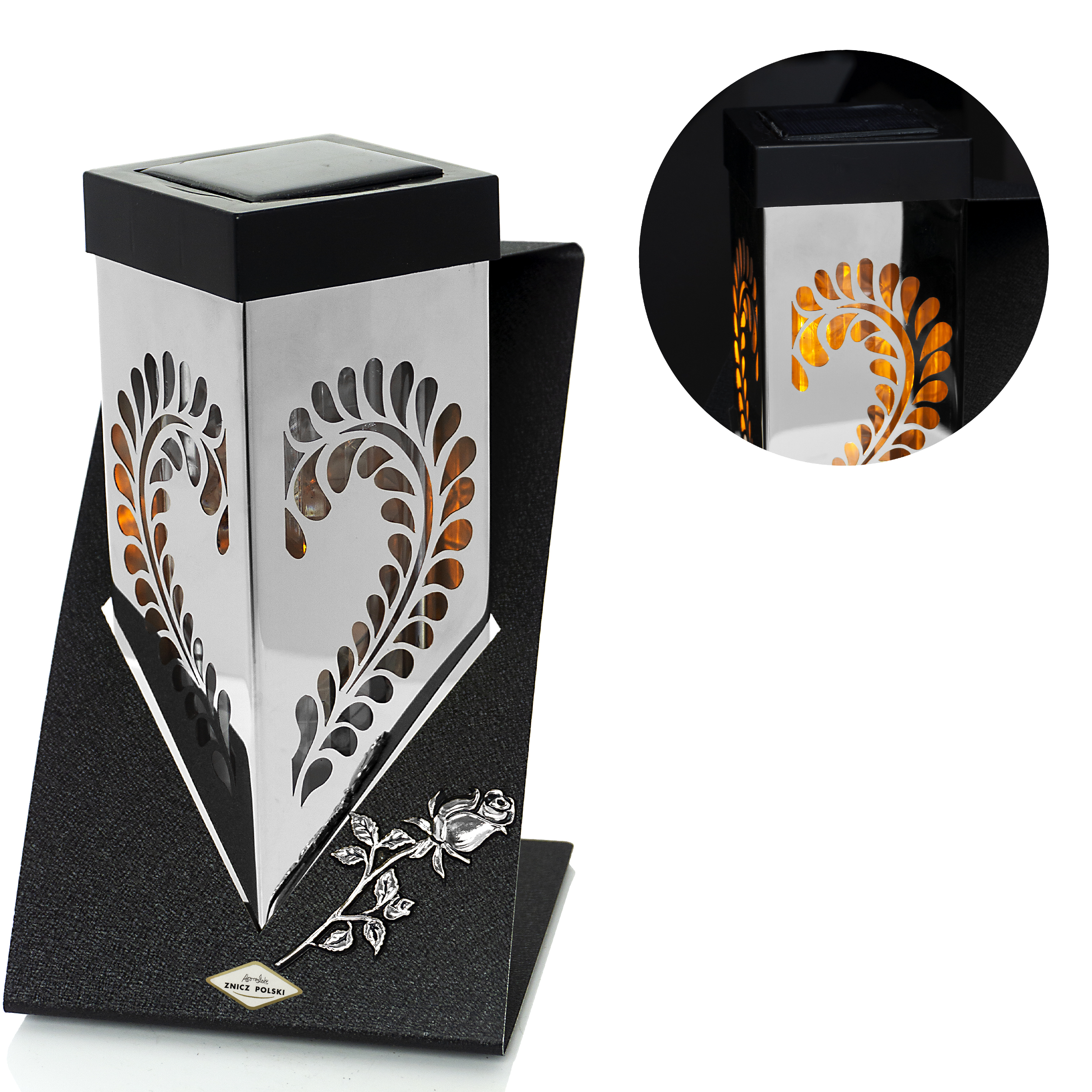 Znicz SOLAR ANIELSKI PŁOMIEŃ RÓŻA