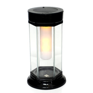 Znicz SOLAR KAPLICZKA SZEŚCIAN czarny