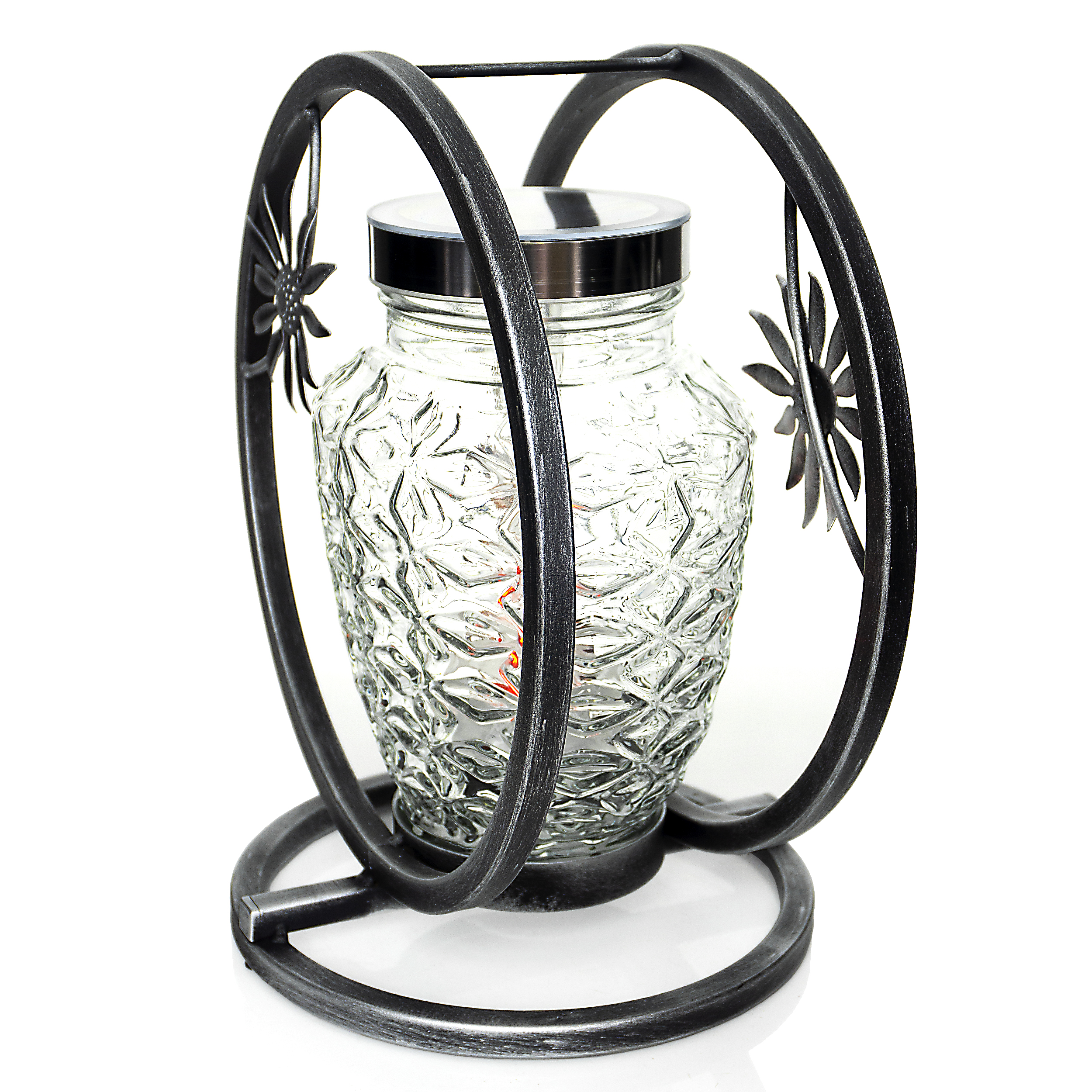 Znicz SOLAR L2700 ART METAL srebrny