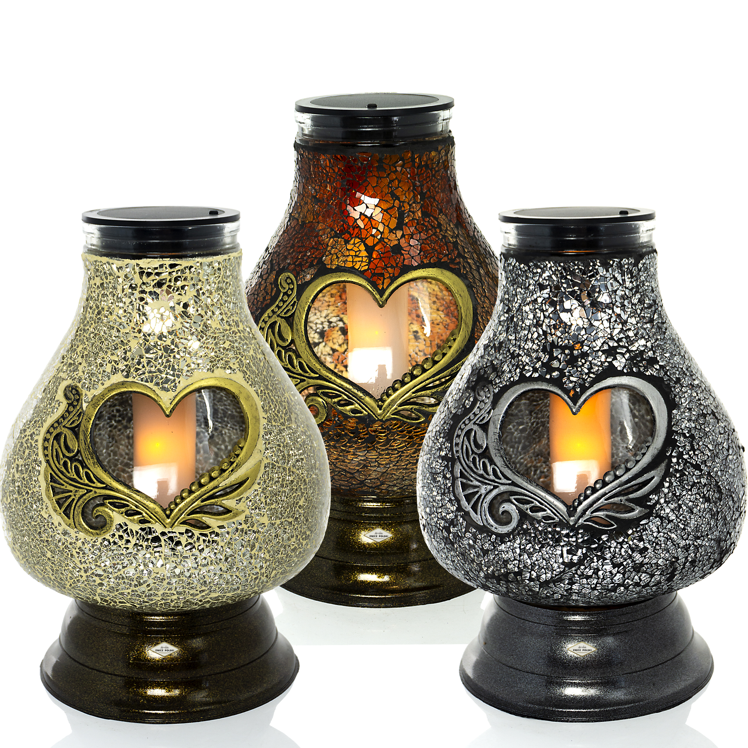 Znicz SOLAR WITRAŻ KARAFA SERCE