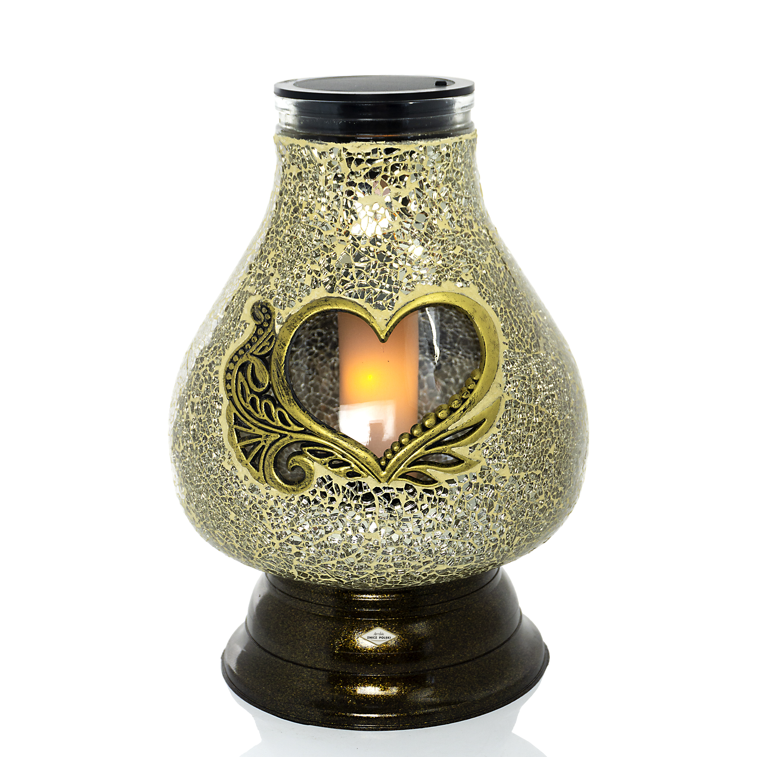 Znicz SOLAR WITRAŻ KARAFA SERCE