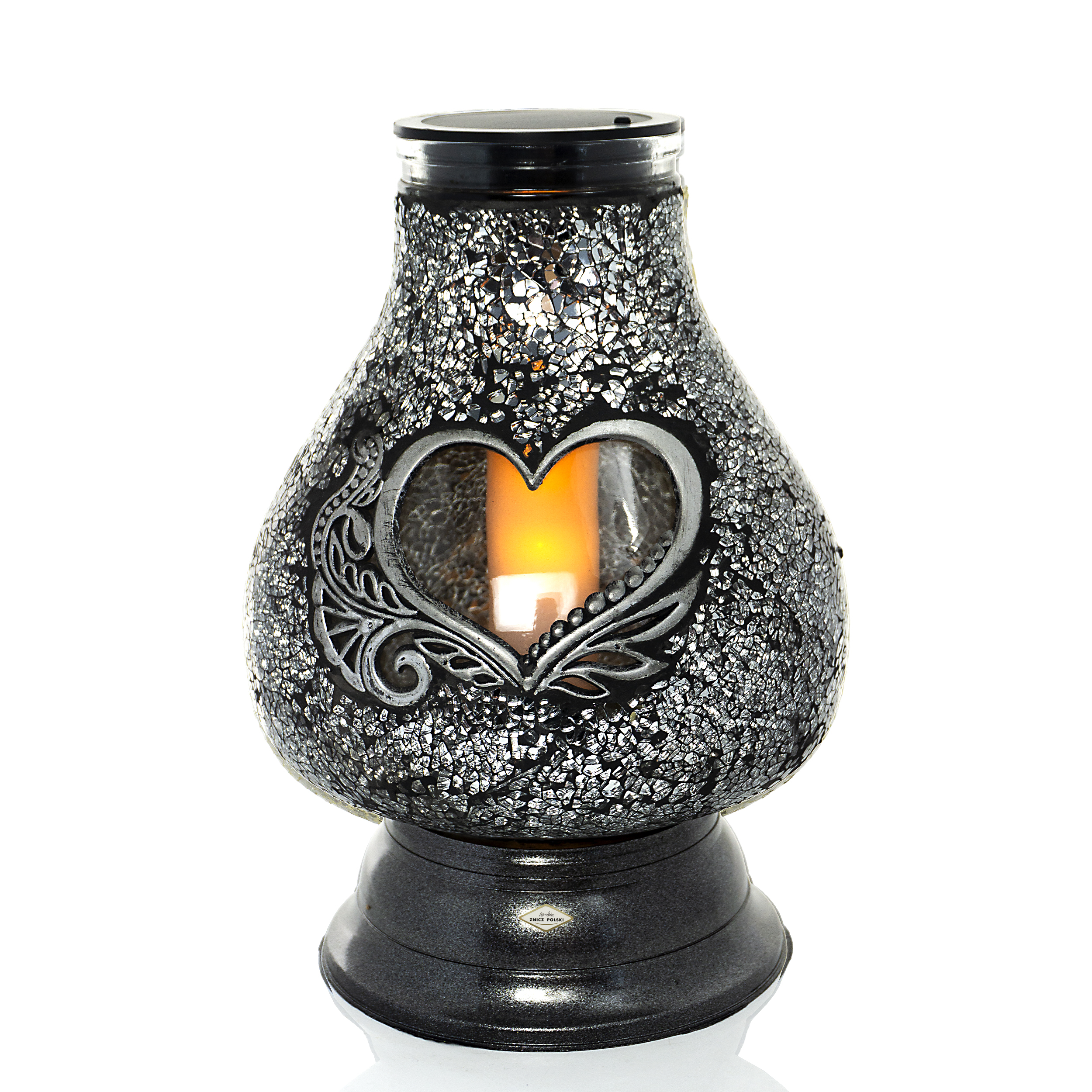 Znicz SOLAR WITRAŻ KARAFA SERCE